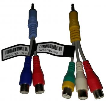 Kabel DC auf RCA Kabel BN39-02189A 1740 UX und  BN39-02190A 1742 UX 