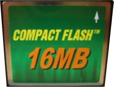 CompactFlash Speicherkarte 16MB 