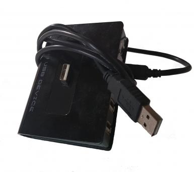 3 Port USB-2 Hub - Black 