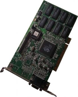 ATI 3D Rage II+ DVD 4MB PCI Grafikkarte 