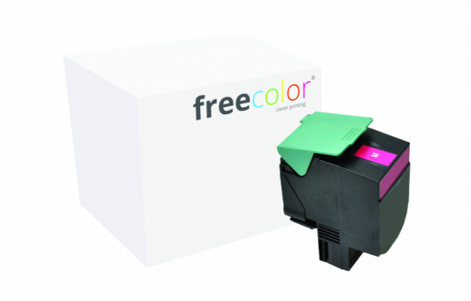 Freecolor - Laser - Lexmark C544 Magenta Extra High Yield 